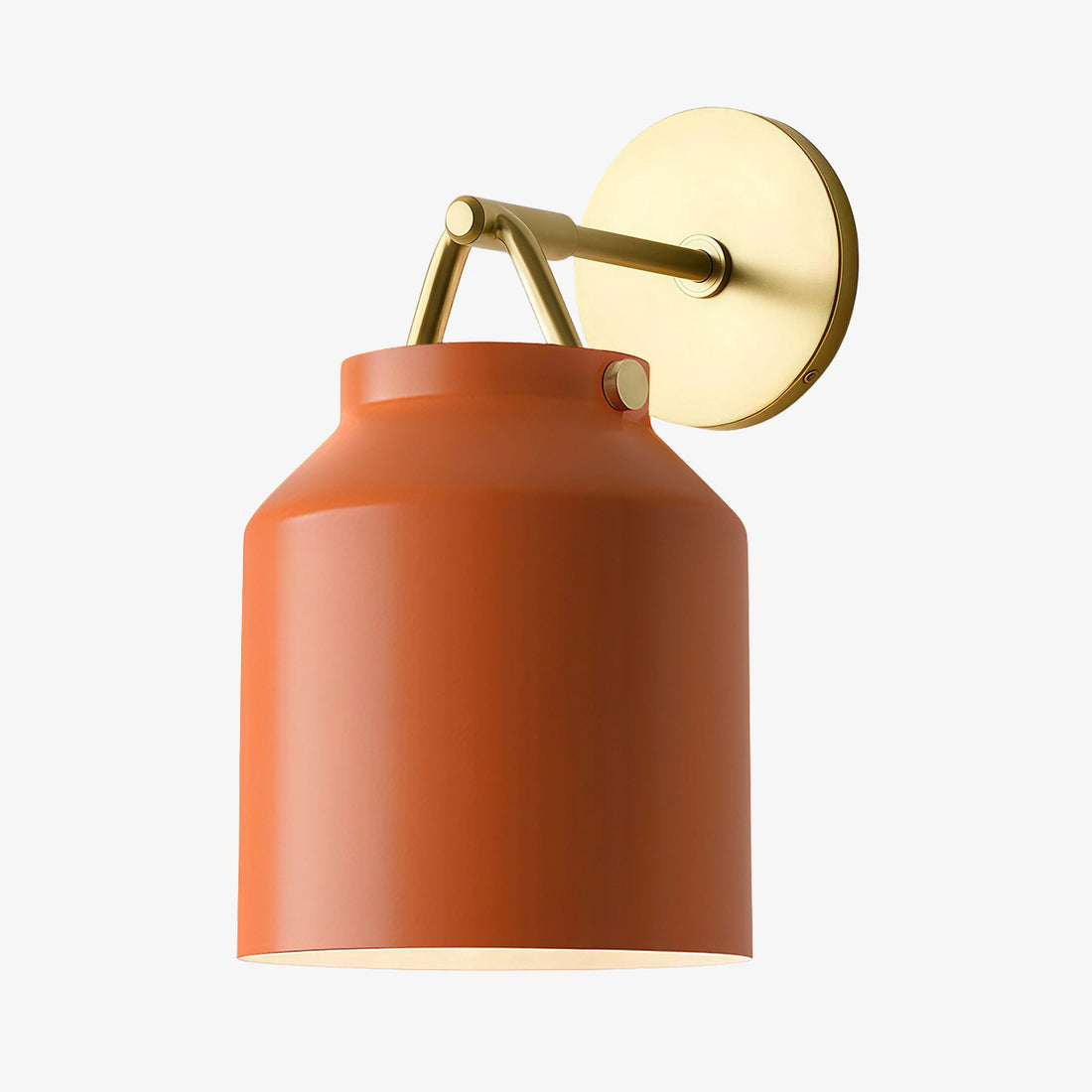 Hanton Wandleuchte aus Messing mit Feuchtraumschutz – Moderne Wandleuchte aus Glas für das Badezimmer