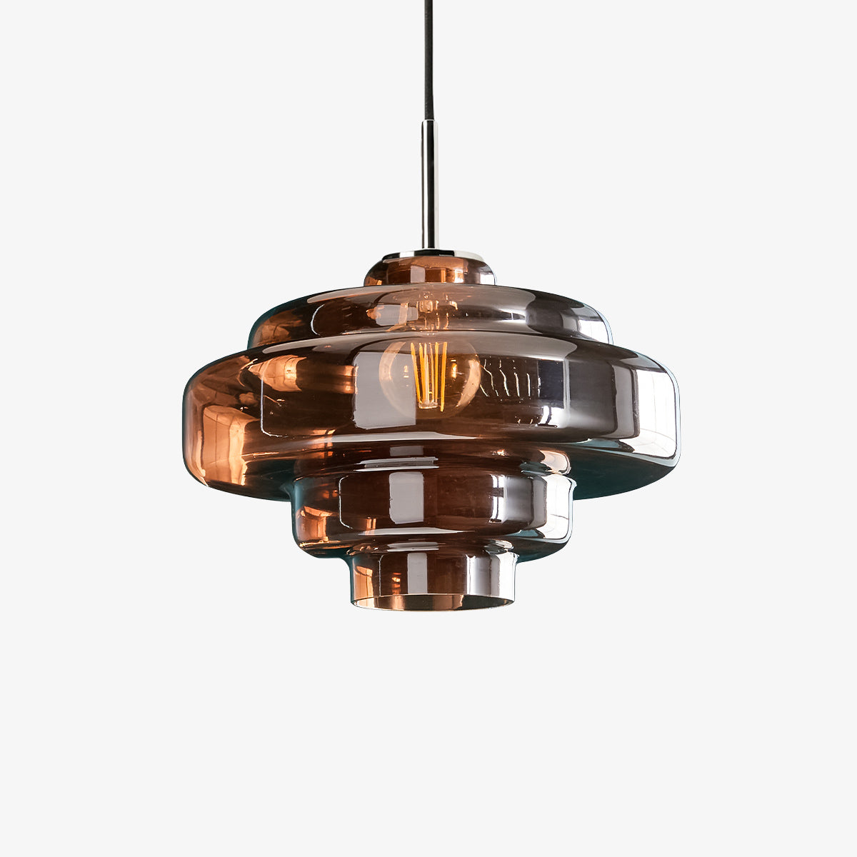 Koloro Millie Glass Pendant Light Modern Retro for Kitchen and Living
