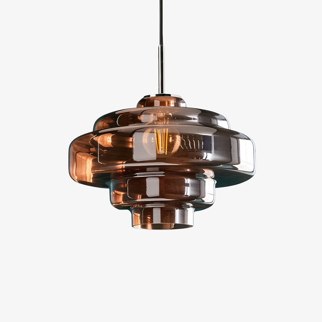 Koloro Millie Glass Pendant Light Modern Retro for Kitchen and Living