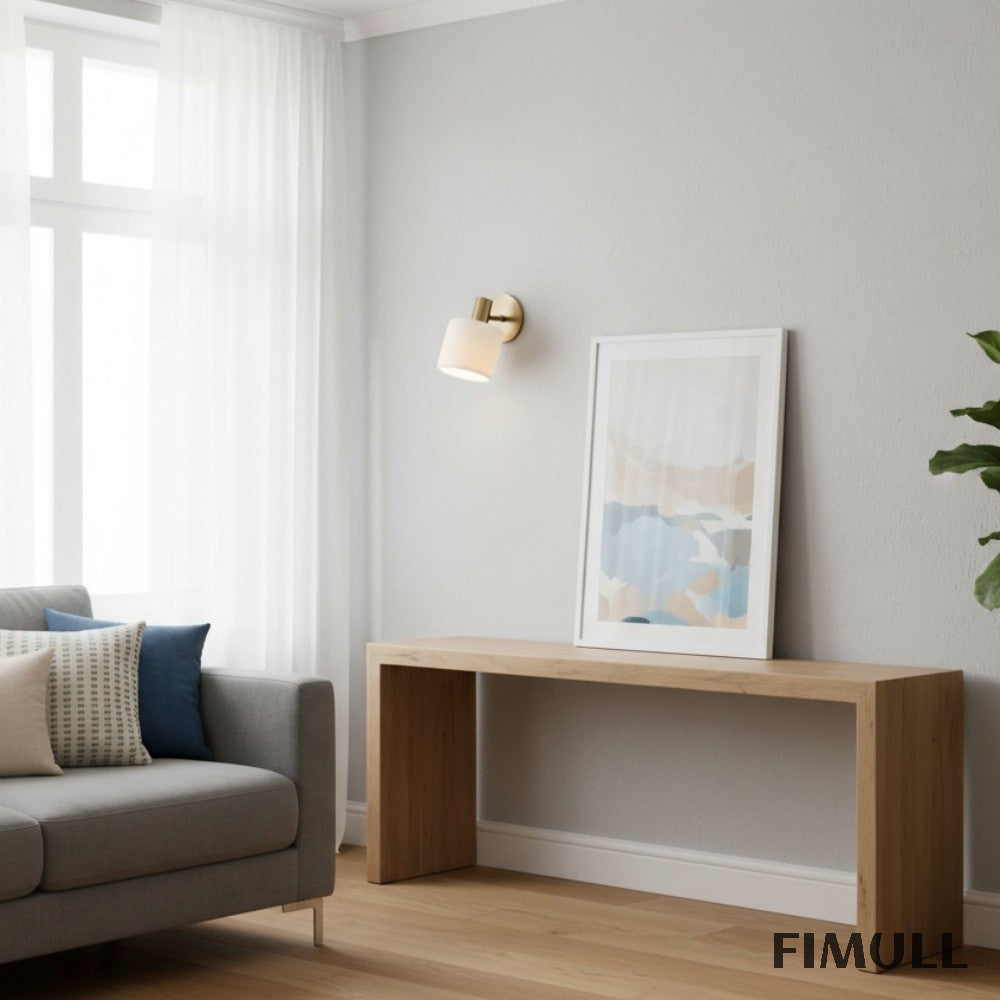 Cerova Modern Ivory Porcelain Sconce – Soft Organic Wall Light