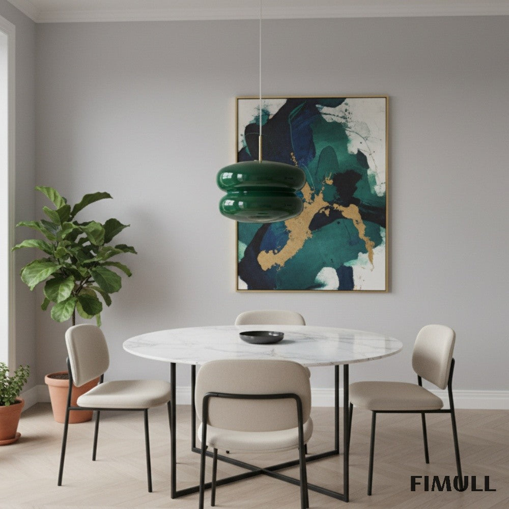 Orra Opalglas Pendelleuchte - Moderne Hängelampe