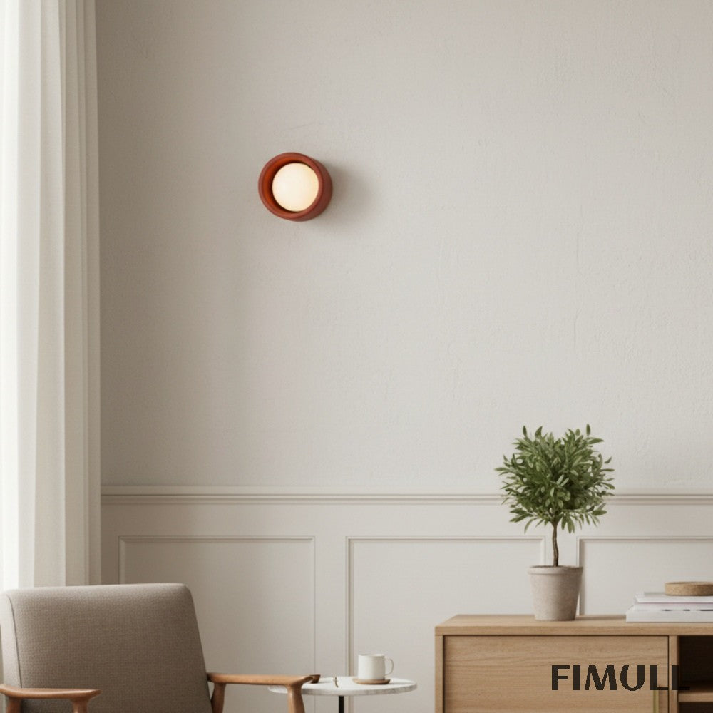 Cerova Modern Ivory Porcelain Sconce – Soft Organic Wall Light