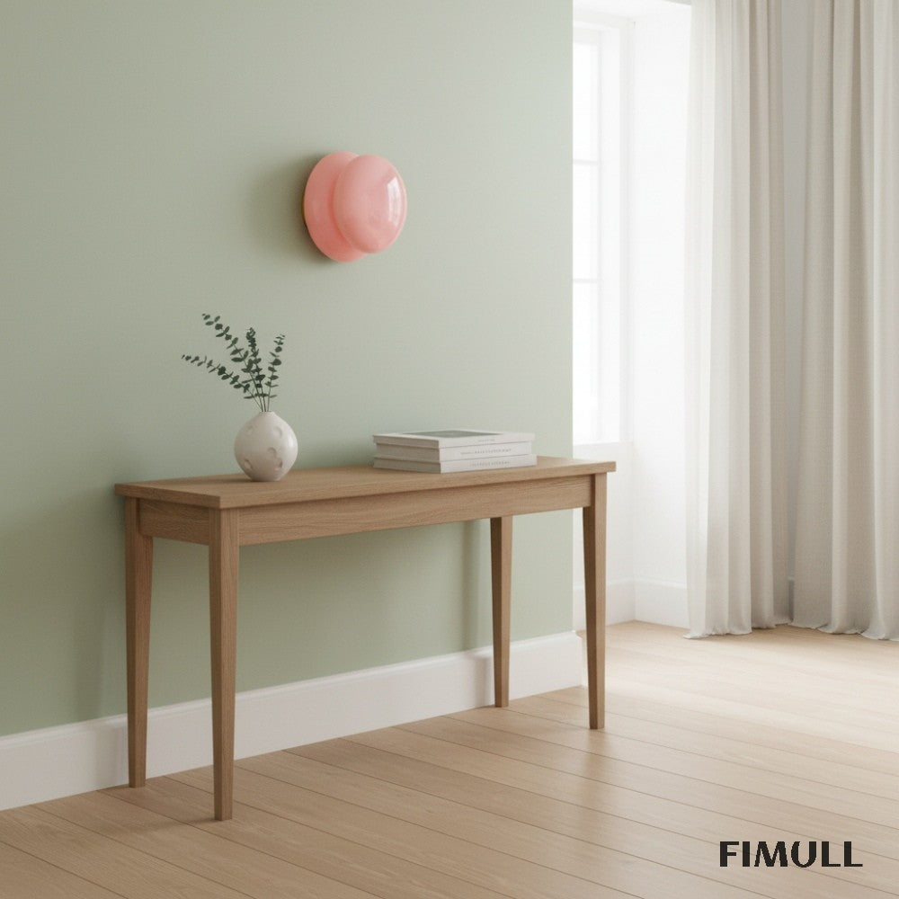 Orra Vintage Opalglas Wandlampe - Klassische runde Wandleuchte für Wohnzimmer