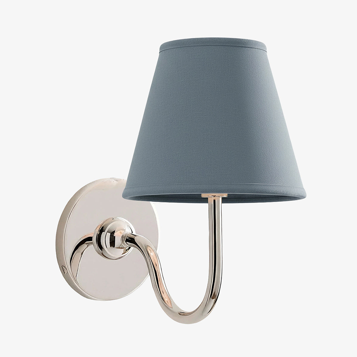 Luvora Pleated Shade Wall Lamp – Modern Brass Linen Lighting