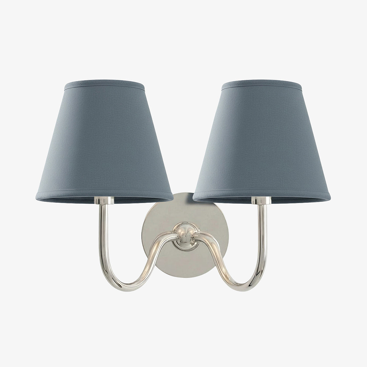 Luvora Pleated Shade Wall Lamp – Modern Brass Linen Lighting