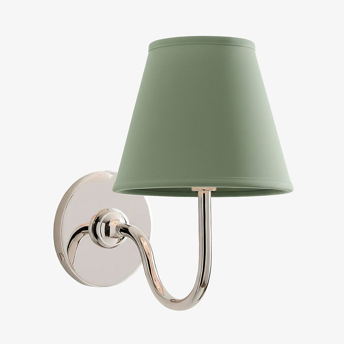 Luvora Pleated Shade Wall Lamp – Modern Brass Linen Lighting
