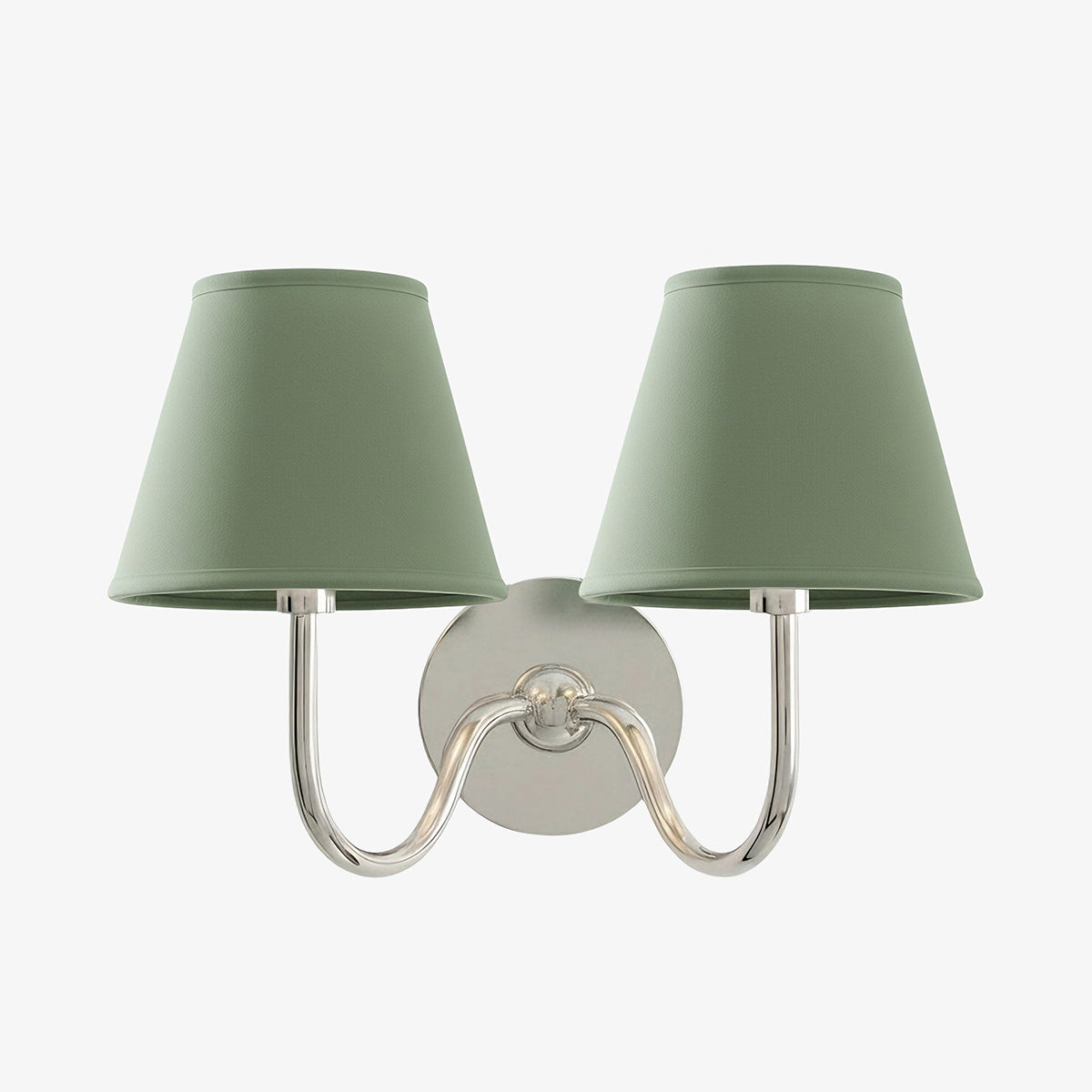 Luvora Pleated Shade Wall Lamp – Modern Brass Linen Lighting