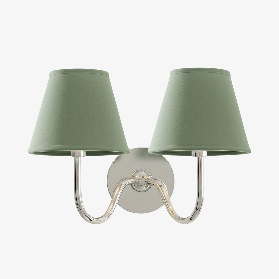 Luvora Pleated Shade Wall Lamp – Modern Brass Linen Lighting