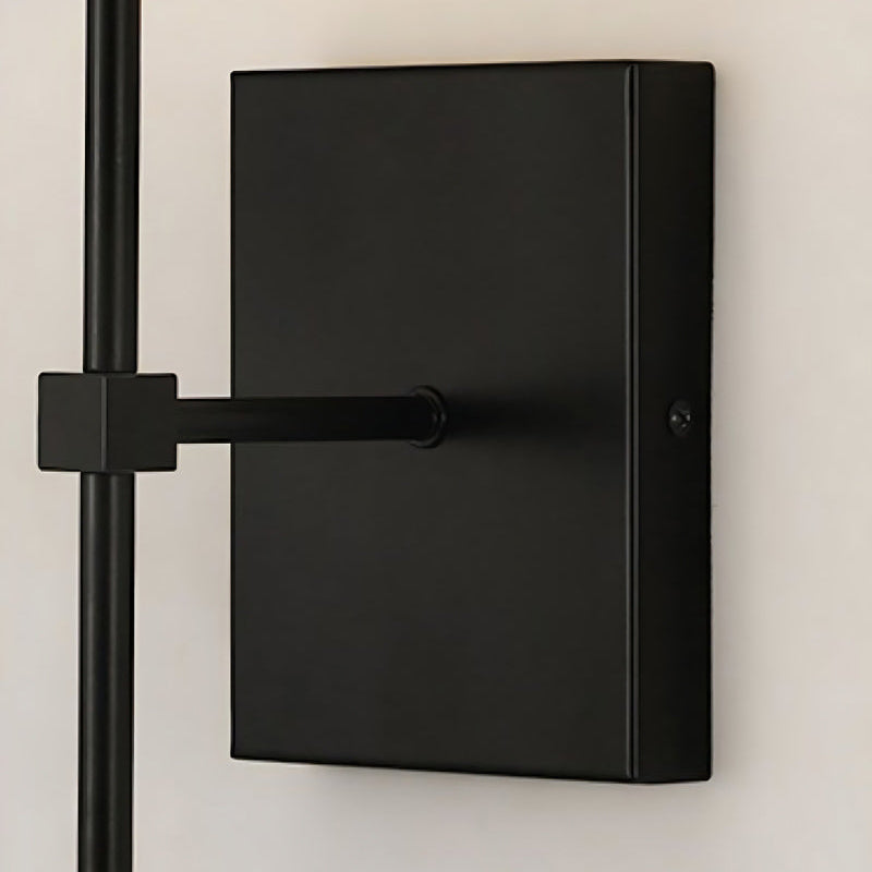 Klassische wiederaufladbare kabellose LED-Wandleuchte aus Stoff