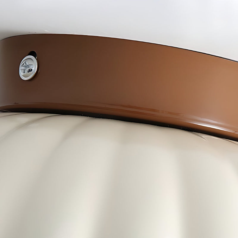 Resin UFO Modern Cream Ceiling Light