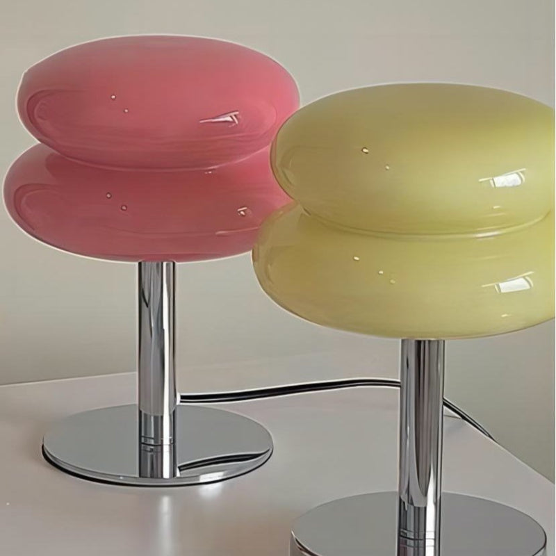 Lollipop Bauhaus Glass Metal Table Lamp