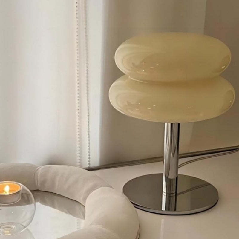 Lollipop Bauhaus Glass Metal Table Lamp