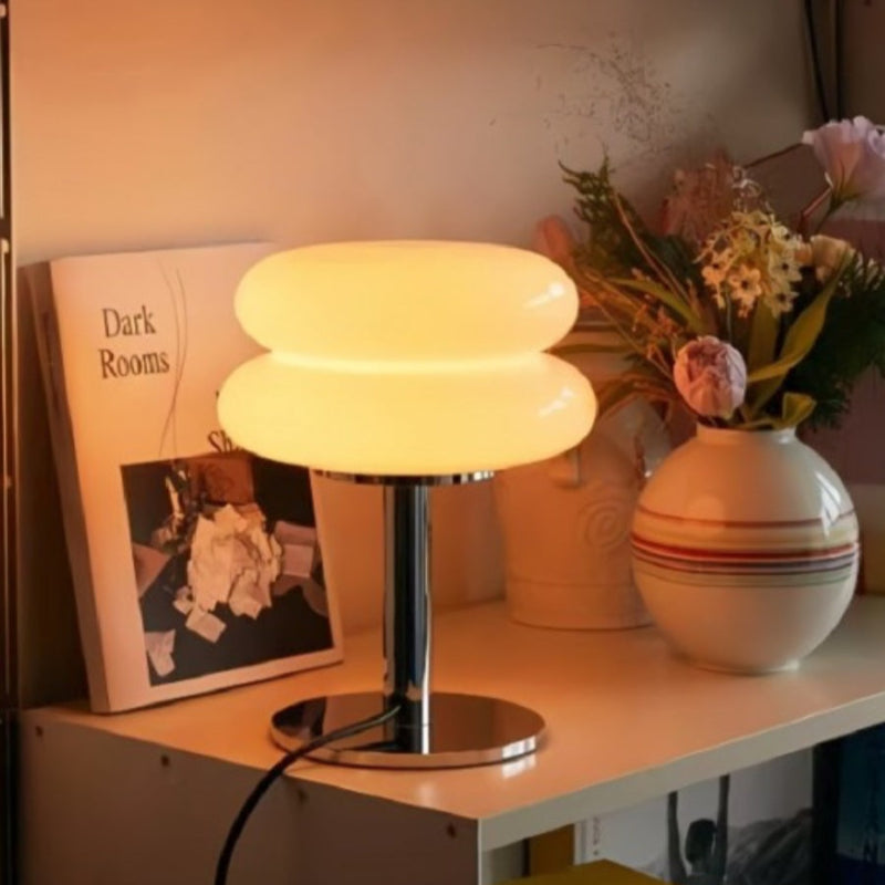 Lollipop Bauhaus Glass Metal Table Lamp