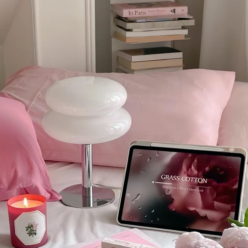 Lollipop Bauhaus Glass Metal Table Lamp