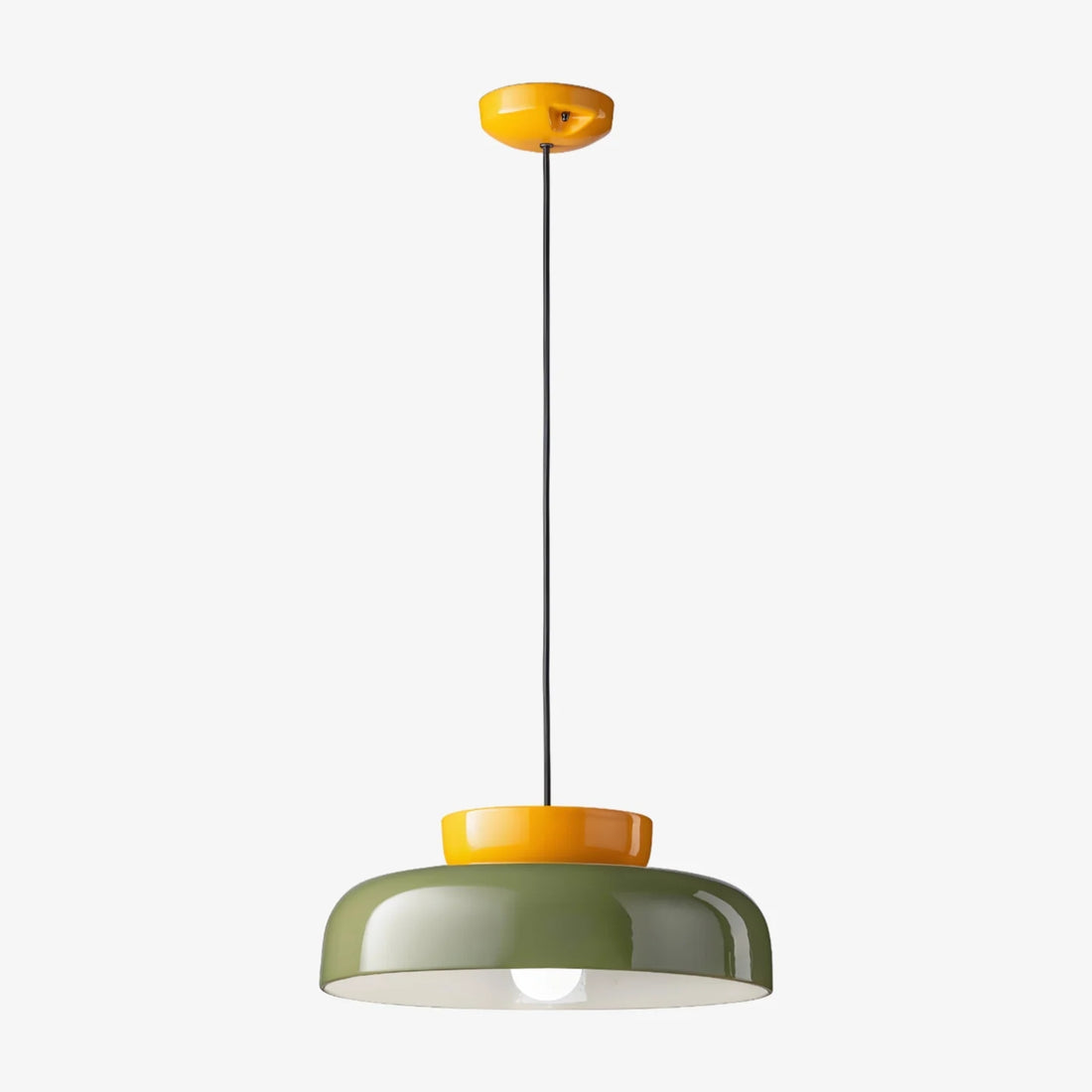 Fiesta Colorful Bowl Shaped Nordic Ceramic Pendant Lamp