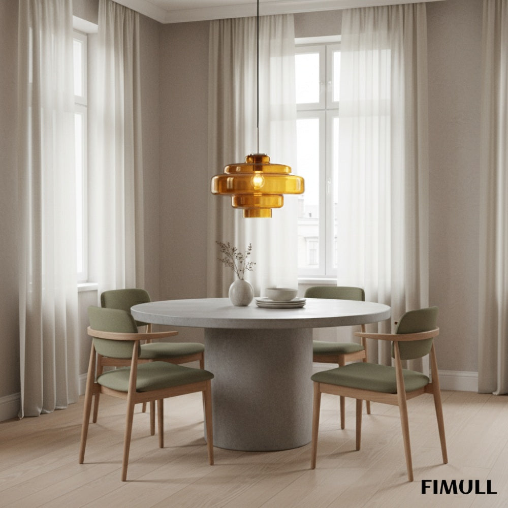 Koloro Millie Glass Pendant Light Modern Retro for Kitchen and Living