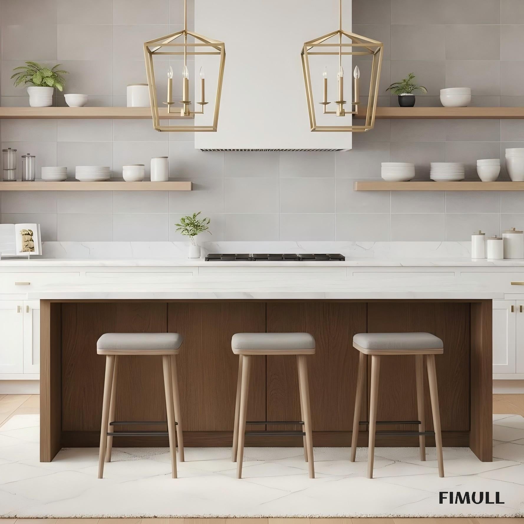 Rowan Brass Lantern Pendant Lamp - Modern Handcrafted Ceiling Fixture