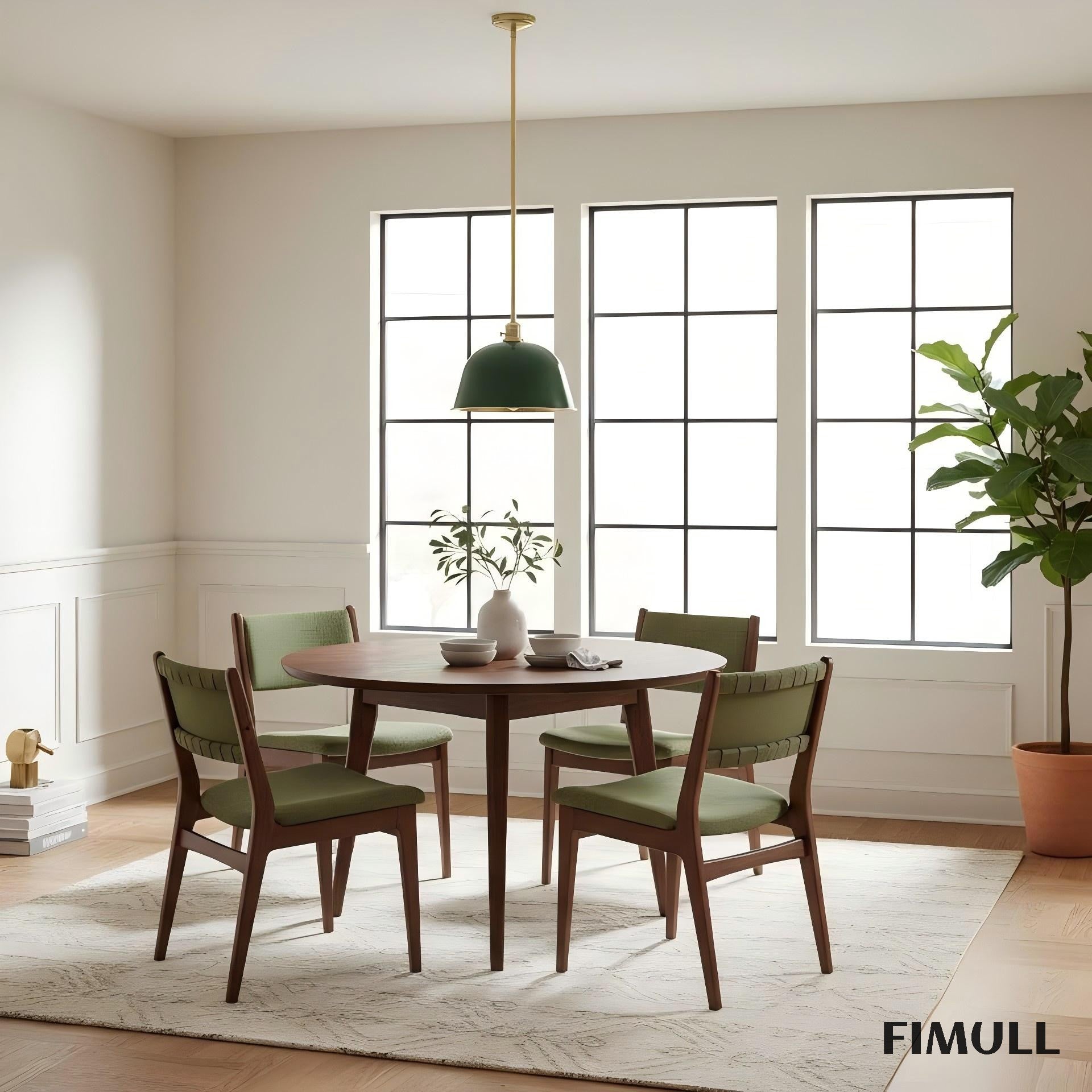 Forvara Metal Bell Design Pendant Lamp - Modern Metal Pole Design Kitchen Lighting