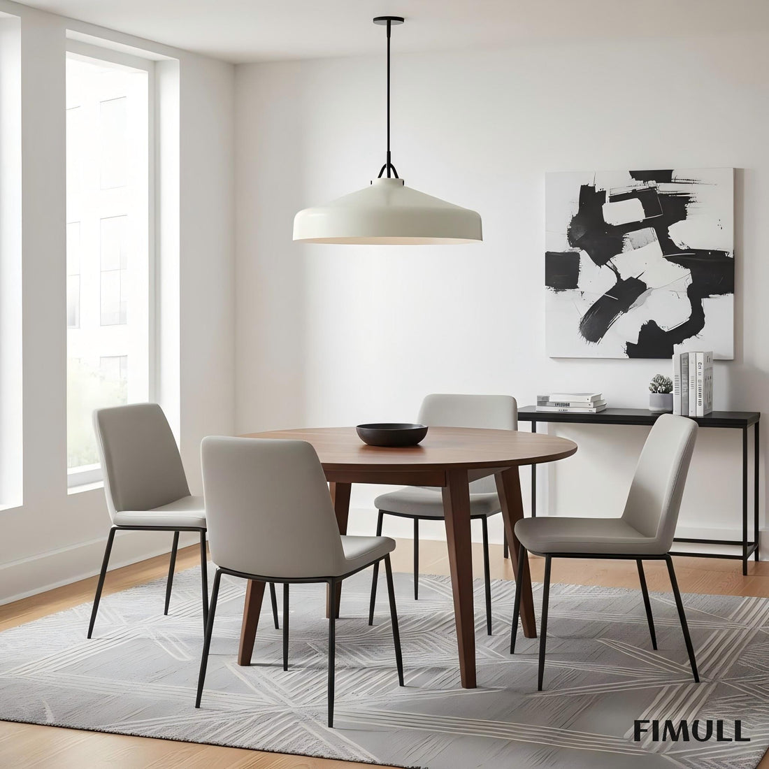 Hanton Metal Pendant Light - Modern Hanging Lamp for Dining Room