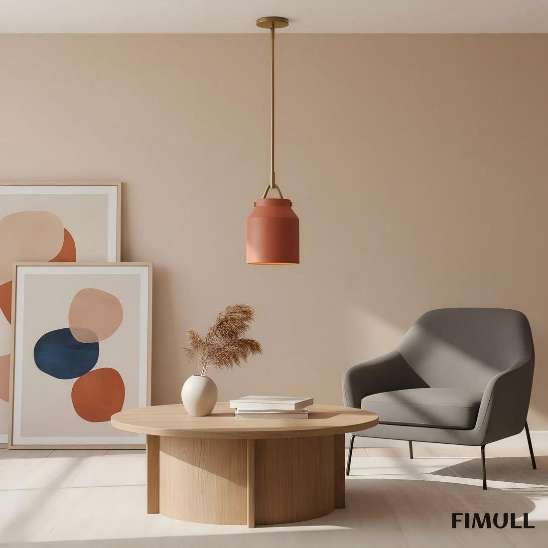 Hanton Metal Pendant Light - Modern Hanging Lamp for Dining Room