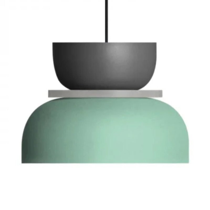 Colorful Macaron Bowl Shade Acrylic Pendant Light