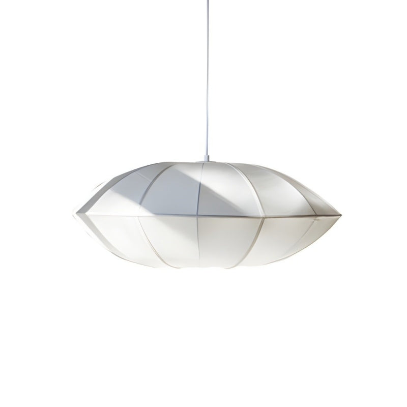 Nordic Fabric Pendant Light - Retro Lantern Pendant Lamp for Bedroom