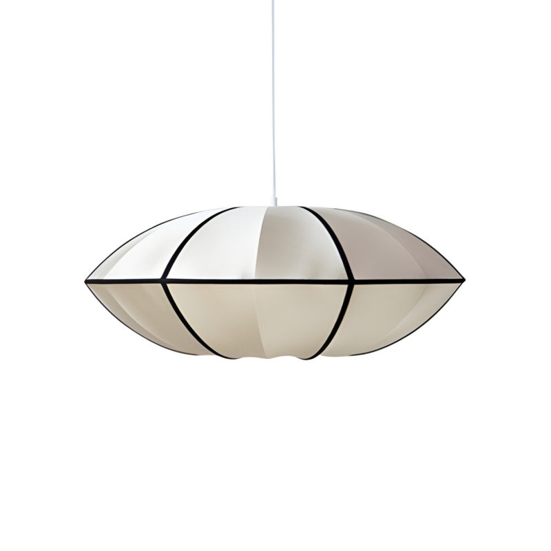 Nordic Fabric Pendant Light - Retro Lantern Pendant Lamp for Bedroom