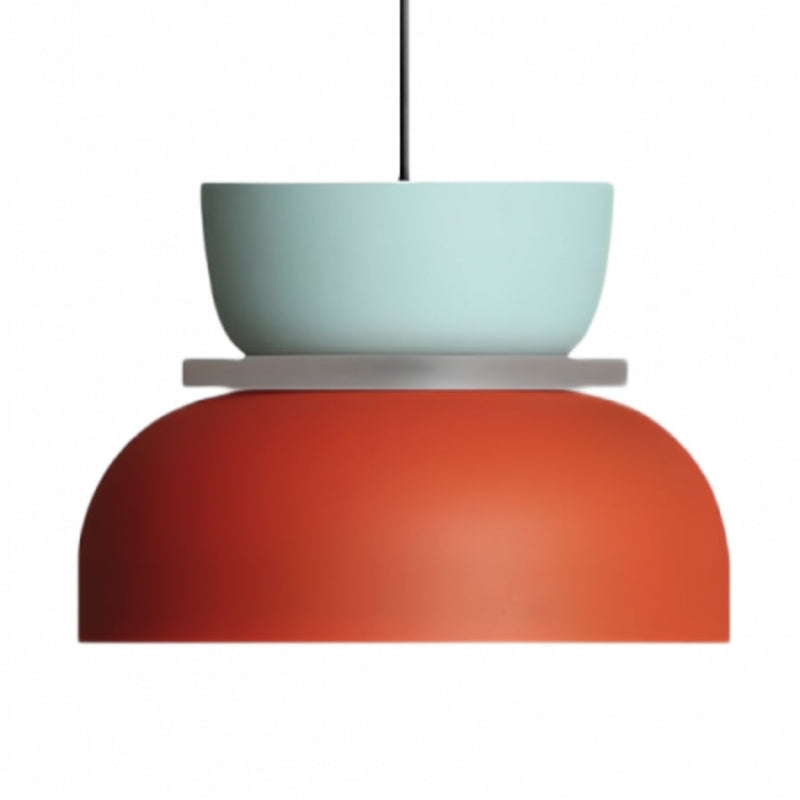 Colorful Macaron Bowl Shade Acrylic Pendant Light