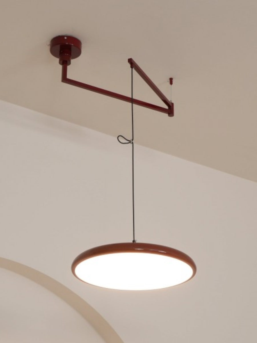 Minimalist Adjustable Swing Arm Pendant Light For Dining Room