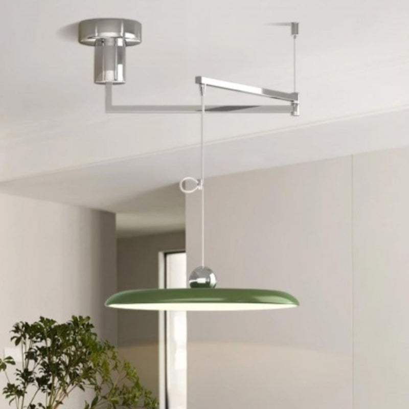 Minimalist Adjustable Swing Arm Pendant Light For Dining Room