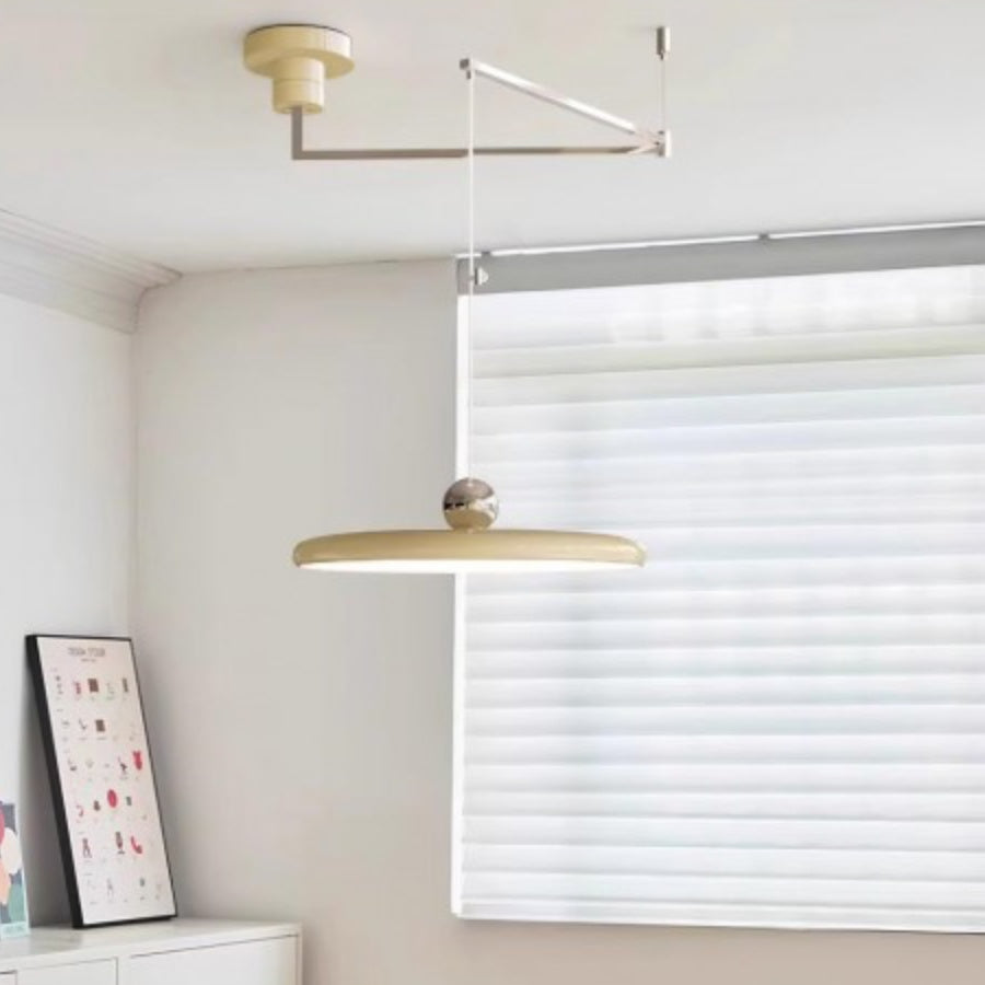 Minimalist Adjustable Swing Arm Pendant Light For Dining Room