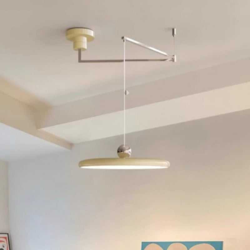 Minimalist Adjustable Swing Arm Pendant Light For Dining Room