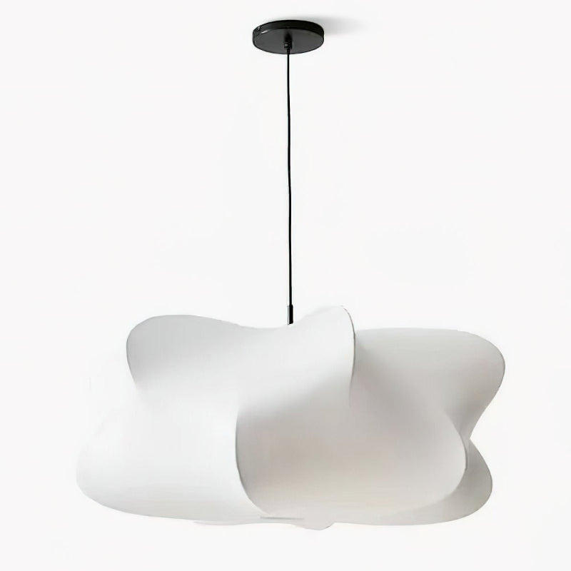 Modern Cloud Silk Drum Pendant Light