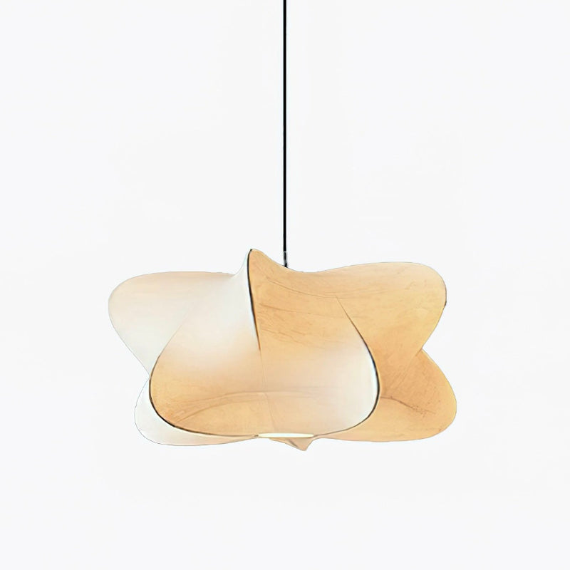 Modern Cloud Silk Drum Pendant Light