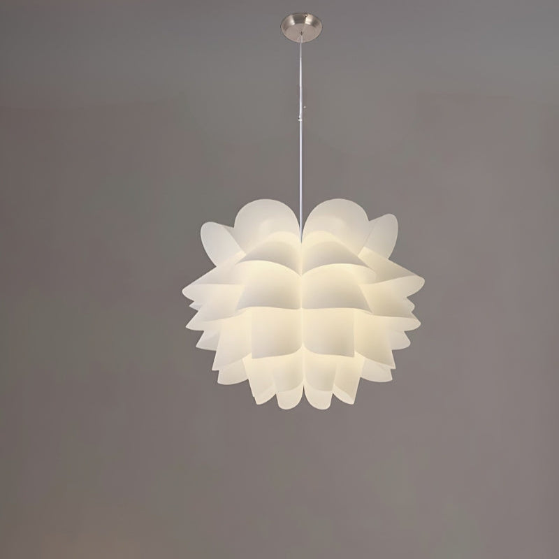 Moderne Lotus Art Deco Acryl Pendelleuchte