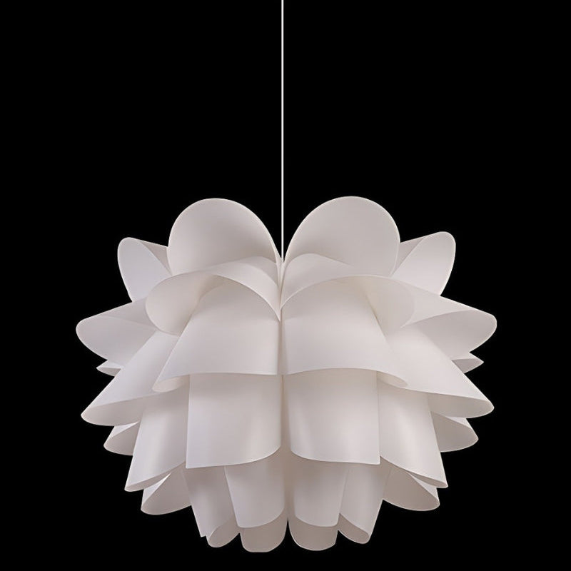 Moderne Lotus Art Deco Acryl Pendelleuchte