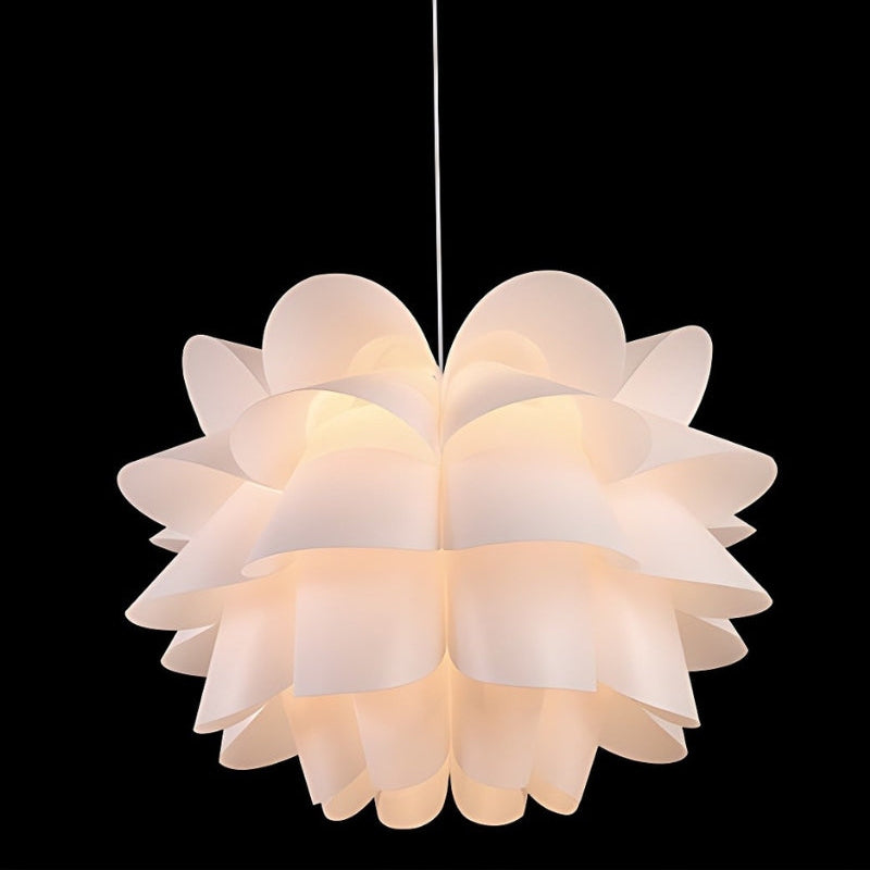 Moderne Lotus Art Deco Acryl Pendelleuchte
