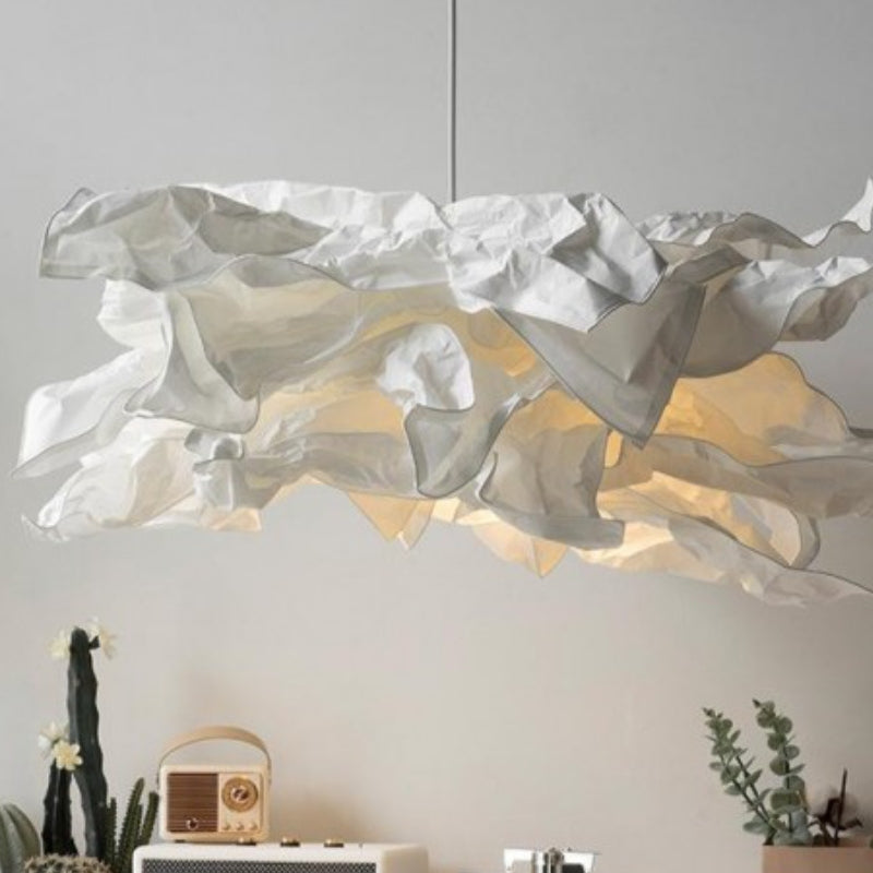 Creative Handmade Cloud Origami Pendant Light
