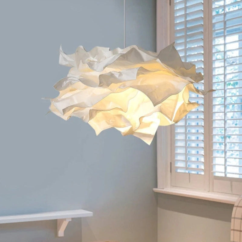 Creative Handmade Cloud Origami Pendant Light