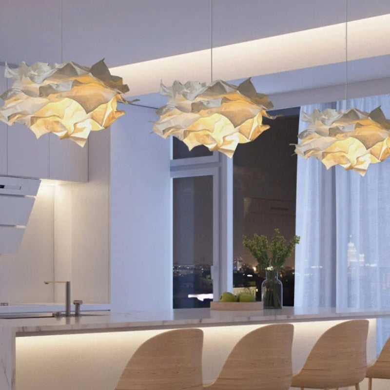 Creative Handmade Cloud Origami Pendant Light