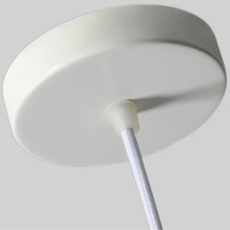 Modern Disc Morandi Colorful Glass Pendant Light