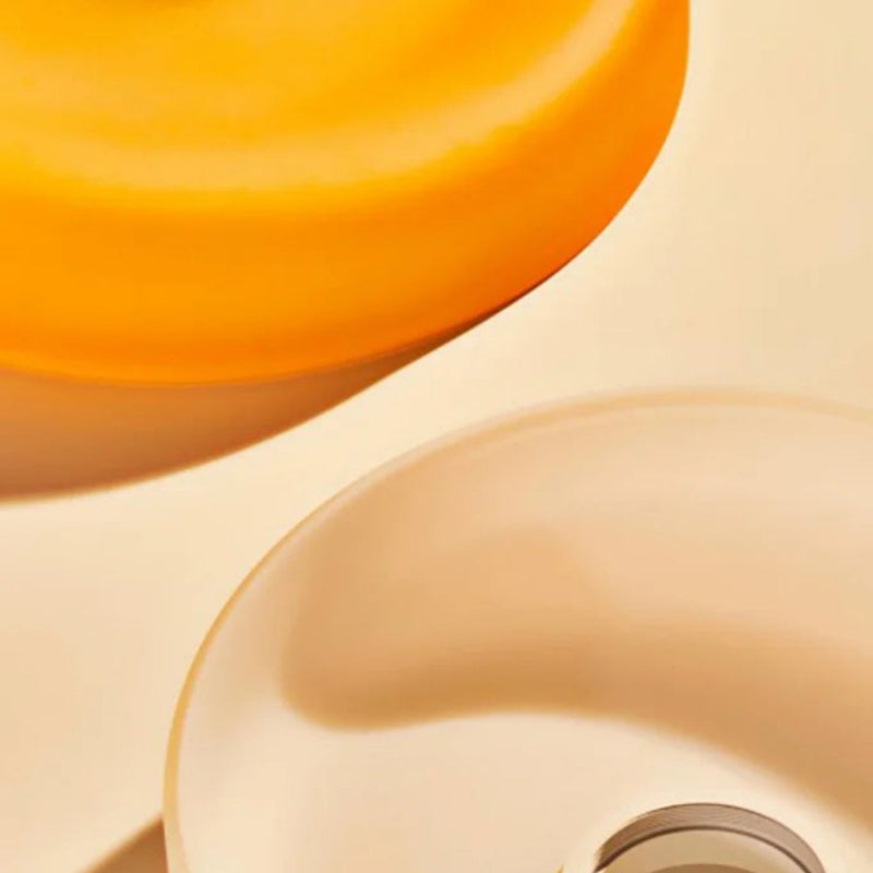 Modern Disc Morandi Colorful Glass Pendant Light