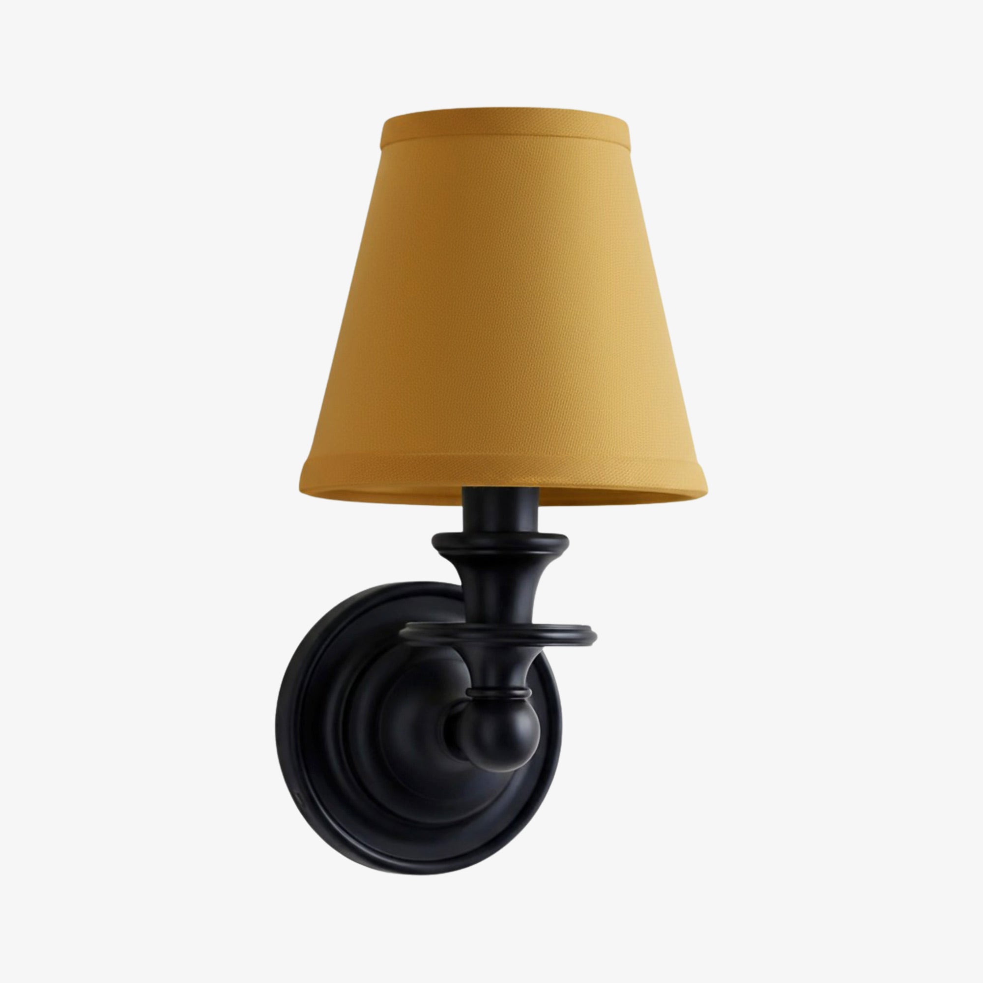 Kalvora Fabric Shade Wall Sconce - Stylish Accent Lighting for Bedroom & Hallway