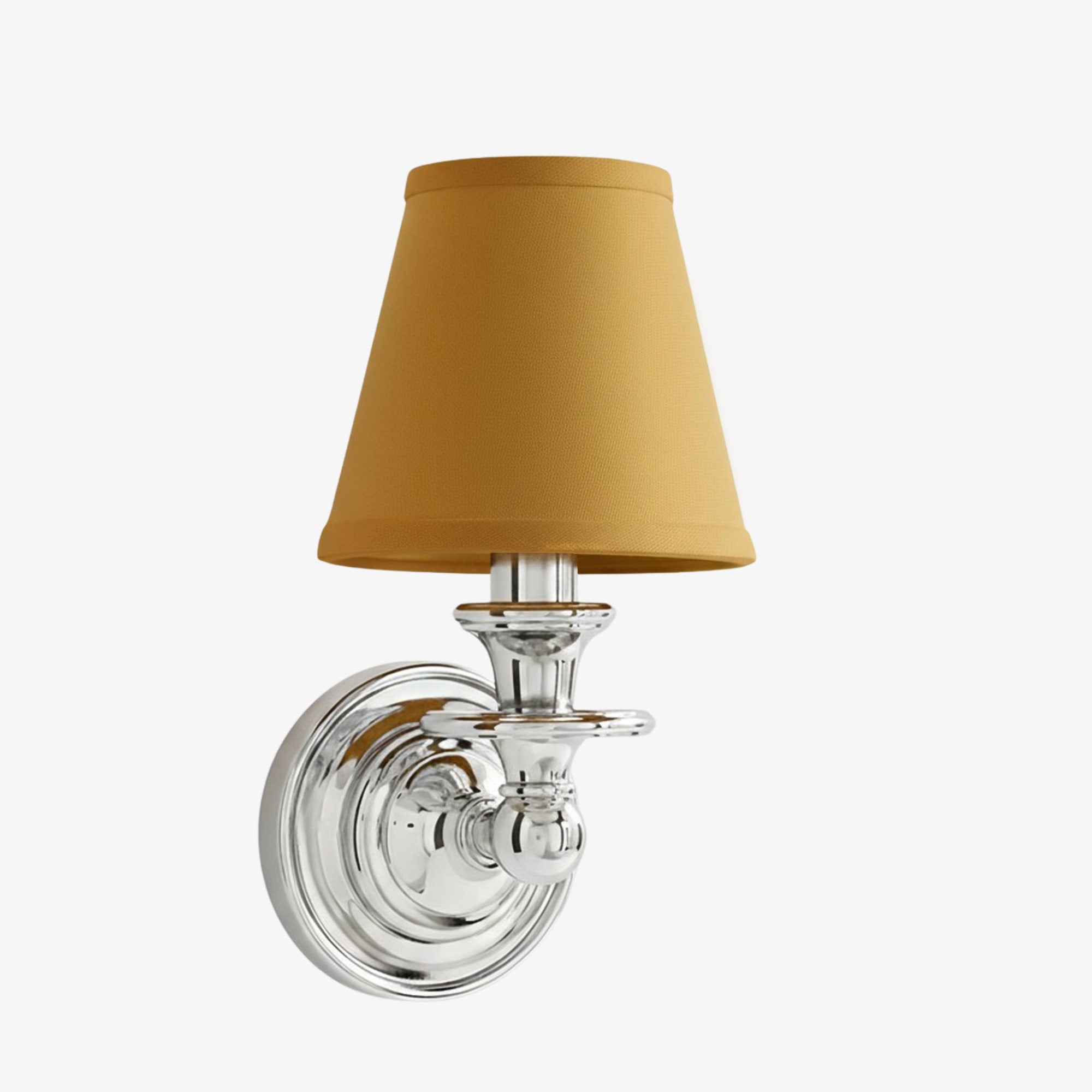 Kalvora Fabric Shade Wall Sconce - Stylish Accent Lighting for Bedroom & Hallway