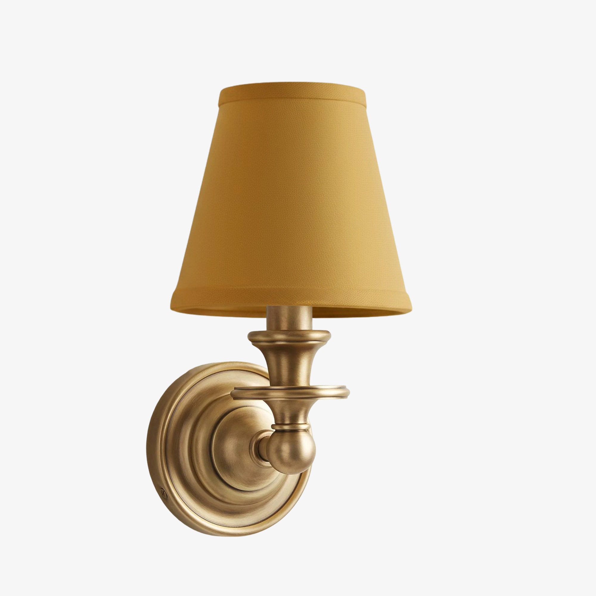 Kalvora Fabric Shade Wall Sconce - Stylish Accent Lighting for Bedroom & Hallway