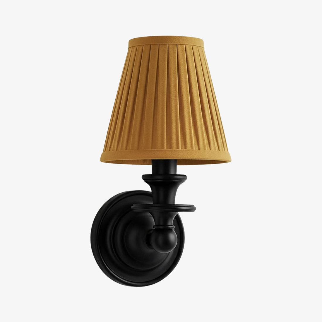 Kalvora Fabric Shade Wall Sconce - Stylish Accent Lighting for Bedroom & Hallway