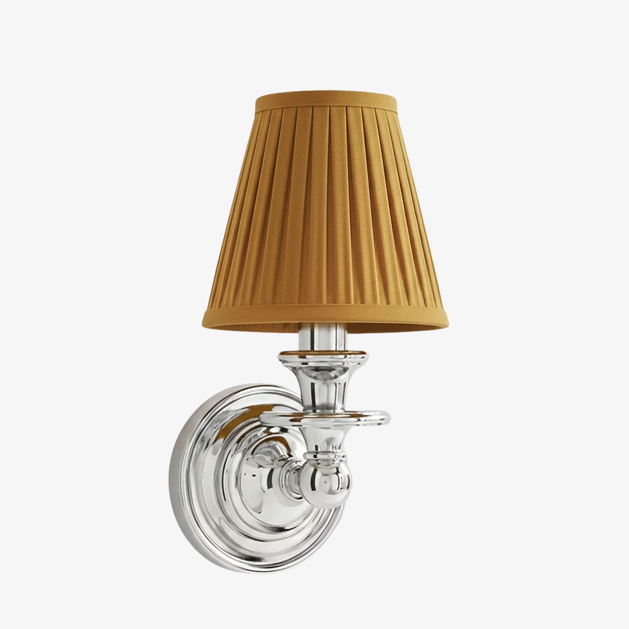 Kalvora Fabric Shade Wall Sconce - Stylish Accent Lighting for Bedroom & Hallway