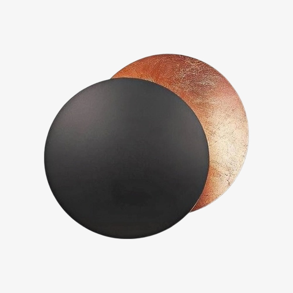 Verstellbare Wandlampe Mit Künstlerischer Eclipse-Scheibe Für Flur Und Schlafzimmer