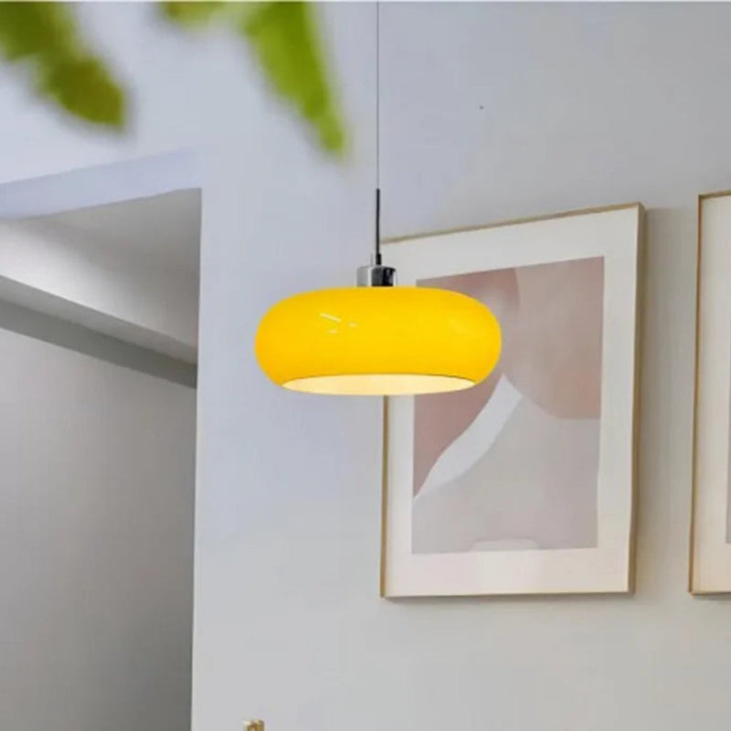 Creative Bauhaus Glass Metal Pendant Lamp