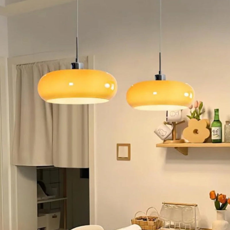 Creative Bauhaus Glass Metal Pendant Lamp